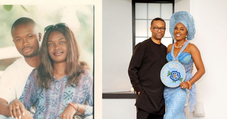 "Over 2 decades later, you are still the one" – Actress Omoni Oboli and husband, Nnamdi celebrates their 24th wedding anniversary