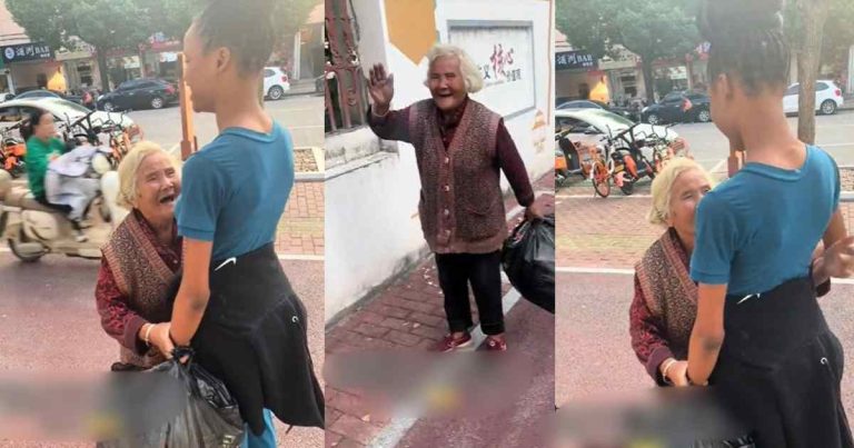 "She had been rubbing my body for over 3mins" – China-based Nigerian lady shares her adorable experience with an old Chinese woman (WATCH)