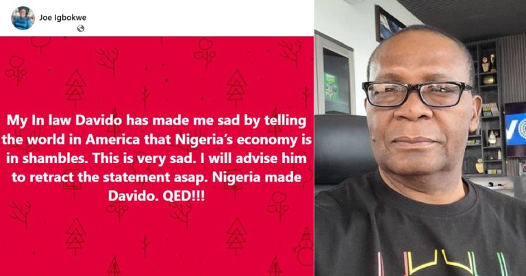 "Davido made me s@d with his statement, Nigeria made him" – APC chieftain reacts to singer's comment about the economy