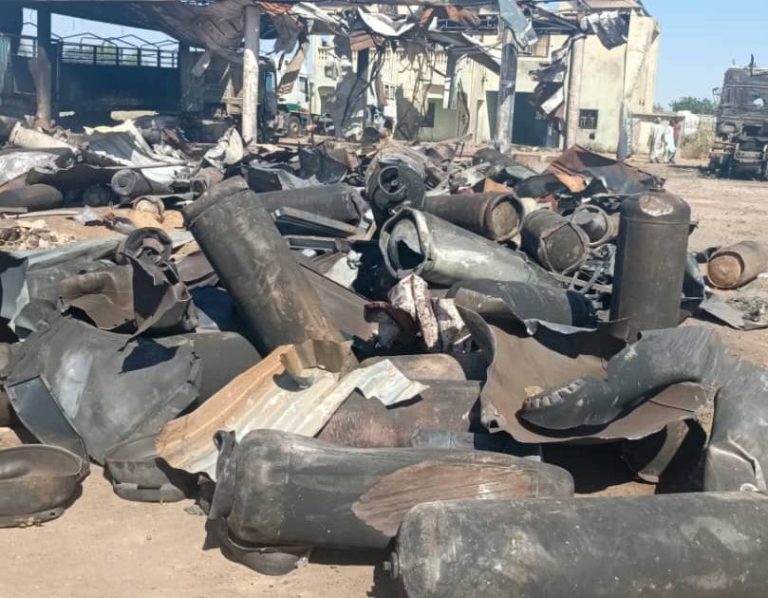 Gas explosion at Katsina filling station damages six vehicles