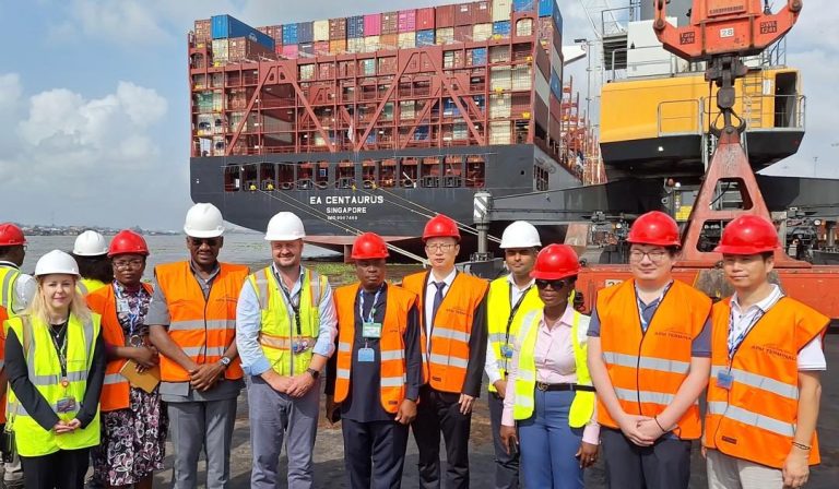 Lagos port welcomes largest container vessel in Nigerian history