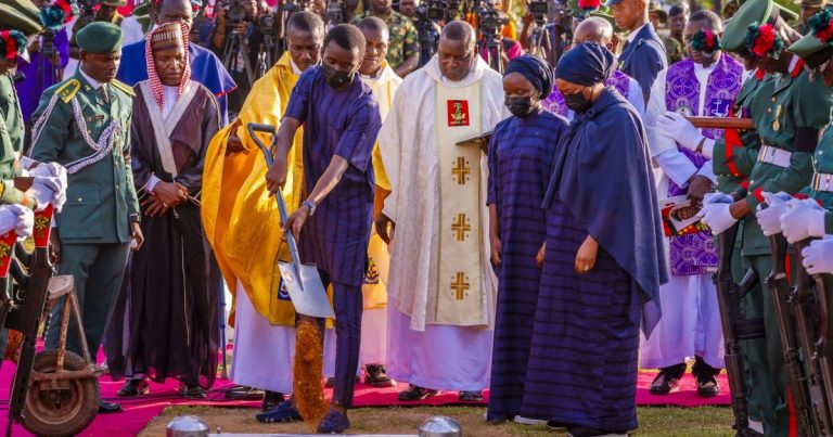 Late COAS Lagbaja buried in Abuja