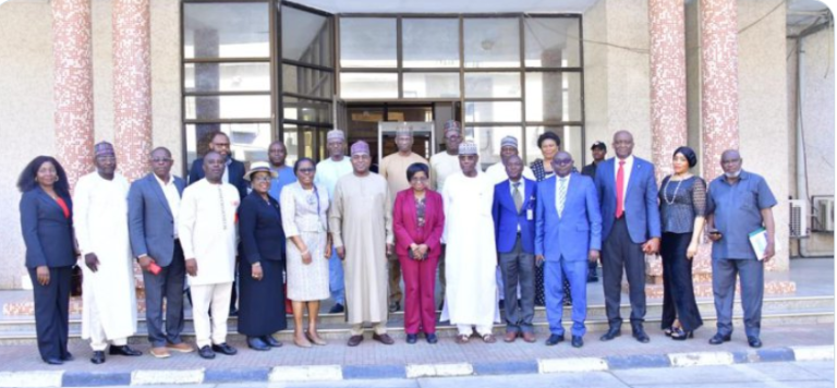 At the MoU signing earlier today. Photo Credit: NDLEA