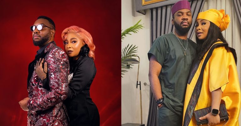 Nollywood couple, Ibrahim Suleiman and Linda Ejiofor, celebrate 6-year wedding anniversary (IMAGES)