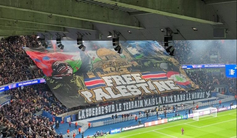 PSG 'Free Palestine' banner has no place in football — French minister