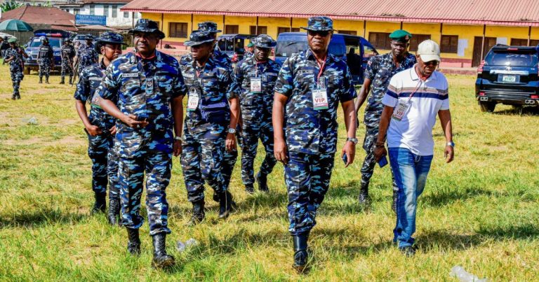 Police chief inspects polling units, collation centres