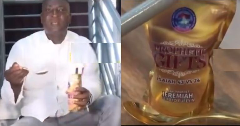 Prophet Jeremiah launches prophetic golden spoon and sugar that makes one enjoy the sweetness of life (VIDEO)