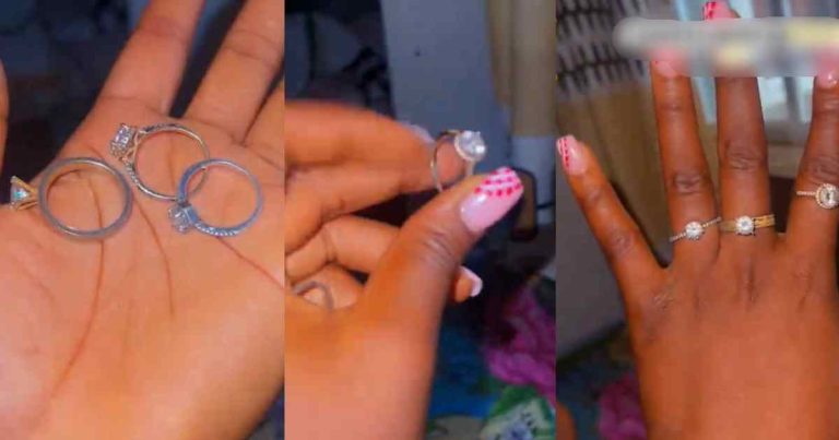 "Three engagement rings, zero traditional wedding" – Nigerian woman opens up about fa!led relationships despite conceiving children (VIDEO)