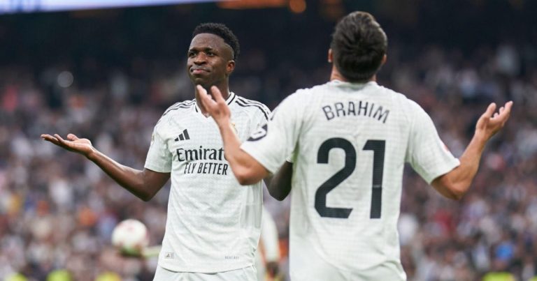 Vinicius treble as Real Madrid crush Osasuna, Villarreal beat Alaves