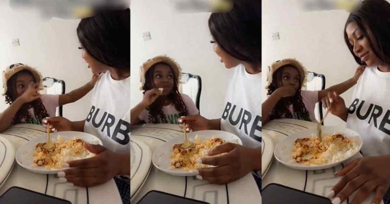 "You should have a husband" – Young girl makes bold statement, tells godmother she's too old for boyfriends (WATCH)