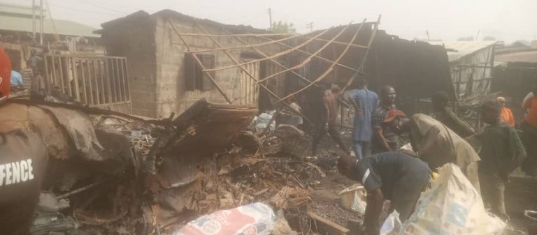 Fire destroys 126 shops in Niger markets — NEMA