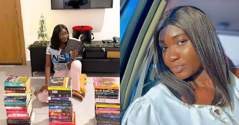 Nigerian Lady Shares Her Impressive Achievement, Reading Over A Hundred Books In 2024 (IMAGES) Nigerian Lady Shares Her Impressive Achievement, Reading Over A Hundred Books In 2024 (IMAGES)