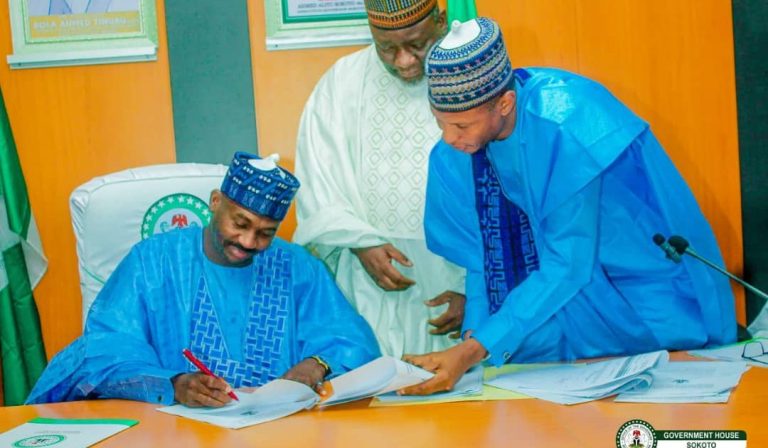 Sokoto gov signs N526bn 2025 budget into law, promises developmental projects