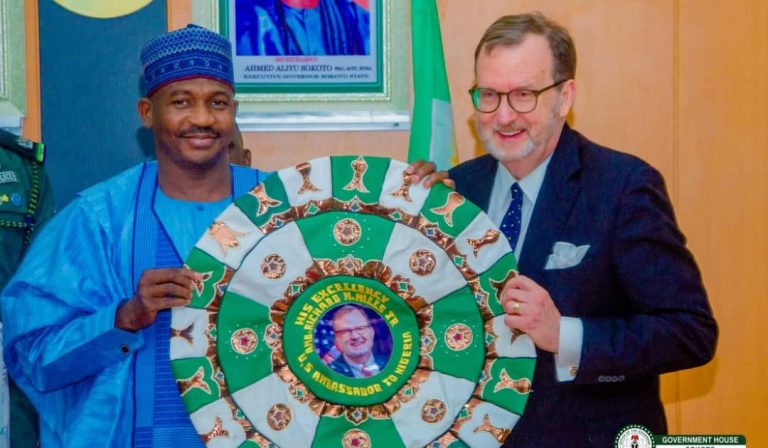 US ambassador commends Sokoto gov's 9-point agenda