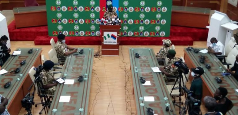 Nigeria Army DHQ media briefing 2