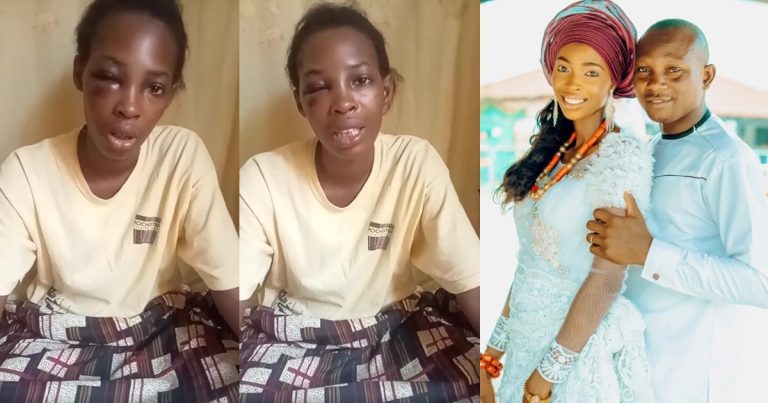 "I don't regrət marrying my husband. It wasn't his intention to h@rm me" – Lady who was brutal!zed by husband speaks (WATCH)