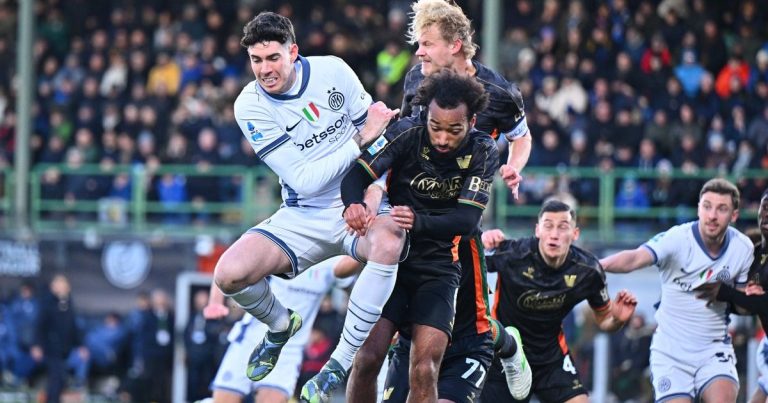 Inter defeat Venezia to close gap on leaders Napoli