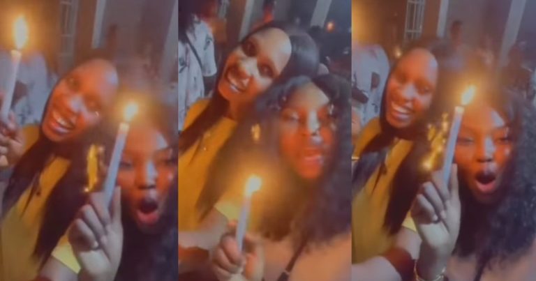 Lady's wig catches f!re during Crossover service candlelight ceremony (WATCH)