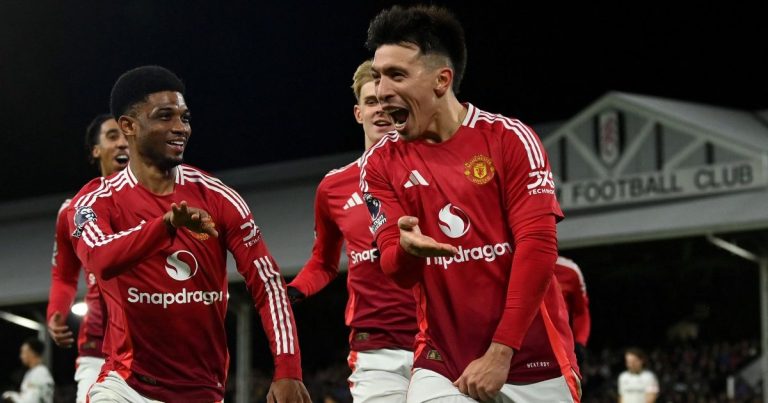 Martinez winner lifts Man Utd to 1-0 victory over Fulham