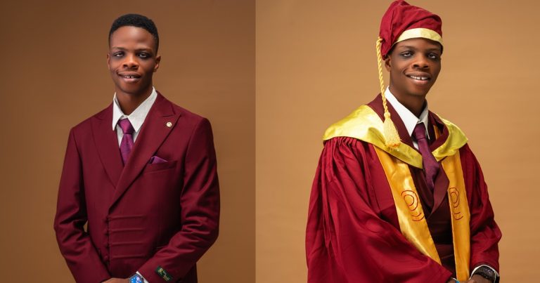 One of UNILAG Overall Best Graduating Students finishes with a 5.0 CGPA from 100 level till graduation (IMAGES)