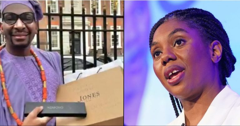 UK-based Nigerian replaces shoes, wristwatch Kemi Badenoch claimed police stole from brother