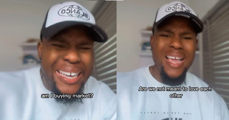 "Una don turn relationship to commodity, which one is "go for the one you can afford?" – Man expresses frustration (WATCH)