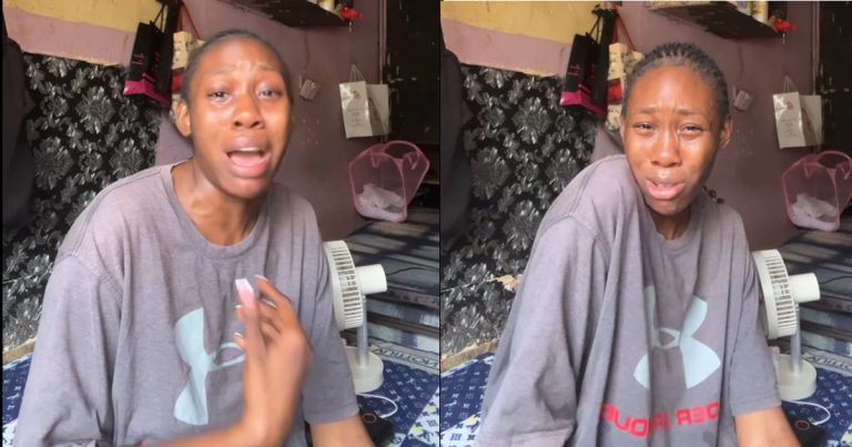 "You go bow for the result o" – Reactions as student cr!es a river after seeing the semester's result she thought she would ace (WATCH)