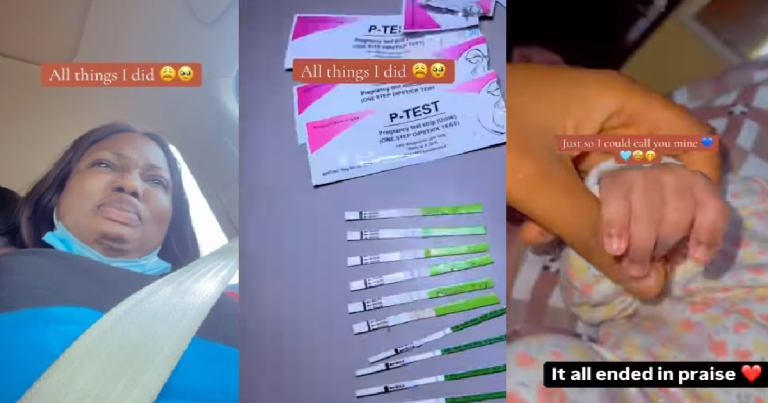 Lady Shares The Ordǝal She Went Through To Get Pregnant (WATCH)