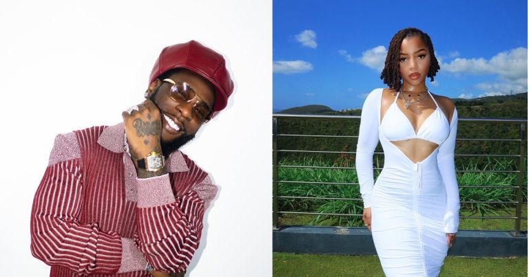 Moment Burna Boy gifted Chloe Bailey a wristwatch worth over 72 million ahead of Valentine (VIDEO)