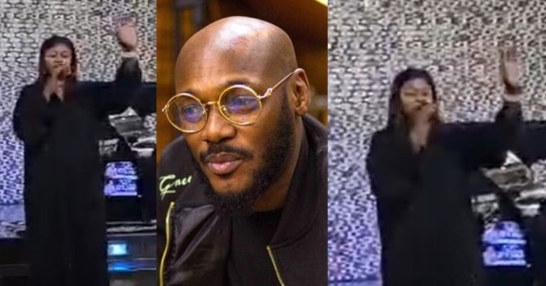 Trending old video of 2baba's new partner, Natasha Osawaru, leading prayer in church stirs reactions (WATCH)
