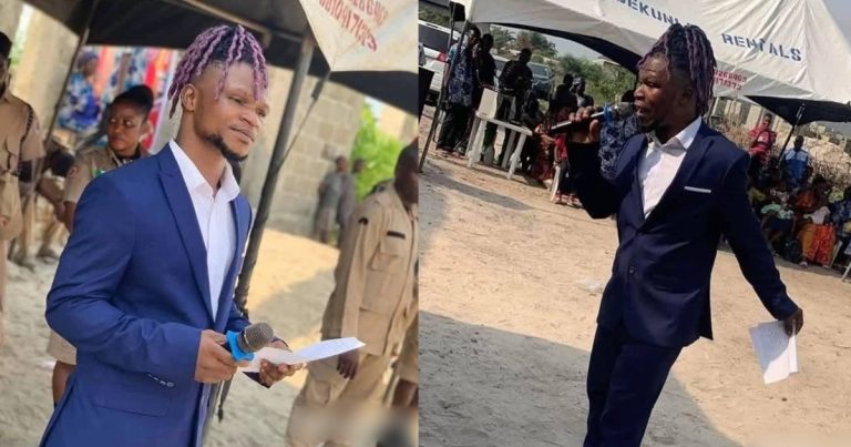 "Jack of All Trades" – Reactions as Fish Pie Takes on Hosting Duties at an Event (VIDEO)