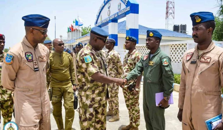 Nigerians sleep safer because of you, NAF chief hails troops