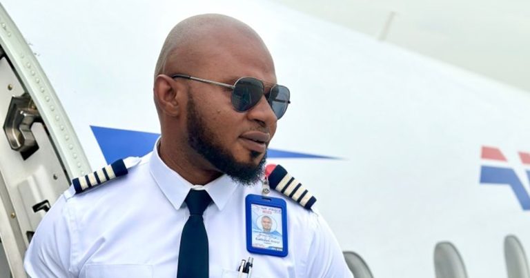 "Today, Road Clear, No Police" – Hilarious Moment Nigerian Pilot Made Announcements in Pidgin (VIDEO)