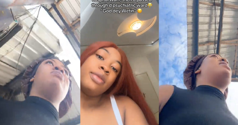 "God dey wetin" – Lady shares what she witnessed while visiting a hospital in Delta (VIDEO)