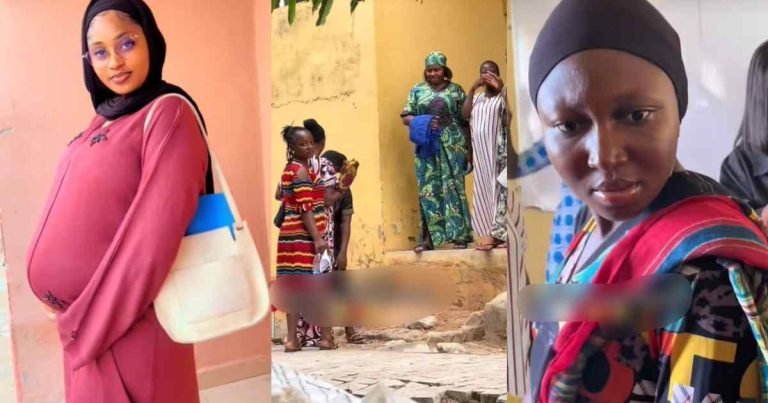 Lady shares her coursemates' hilarious reactions arriving at school with fakɘ pregnancy (WATCH)