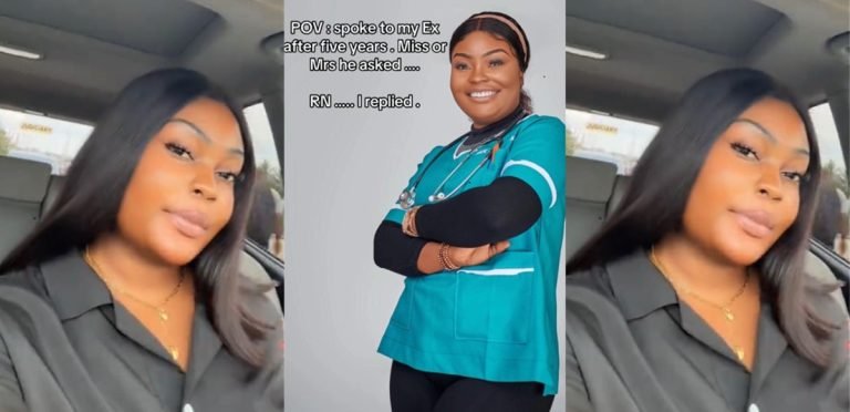 "Miss or Mrs. he asked" – Lady shares her hilarious reply to her ex-boyfriend (VIDEO)