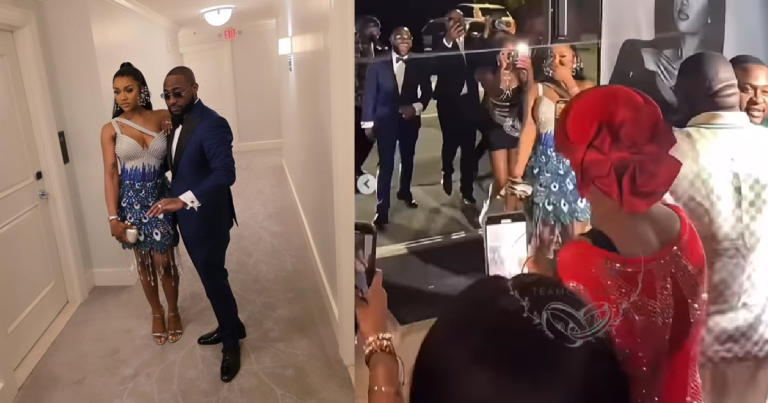Moment Davido's Wife, Chioma Walks Into Her Surprise Birthday Party (VIDEO)
