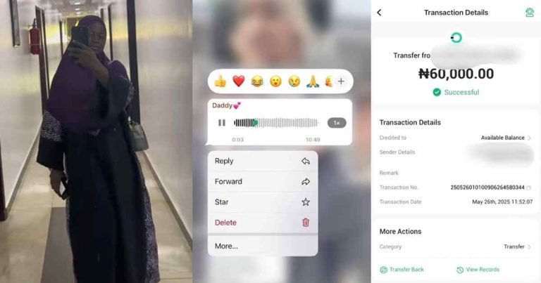 “Na you dey form big girl, I’m 10-year-old” – Lady celebrates as she receives ₦60,000 from her father to buy an outfit for Eid celebrations (WATCH) "Na you dey form big girl, I'm 10-year-old" – Lady celebrates as she receives ₦60,000 from her father to buy an outfit for Eid celebrations (WATCH)
