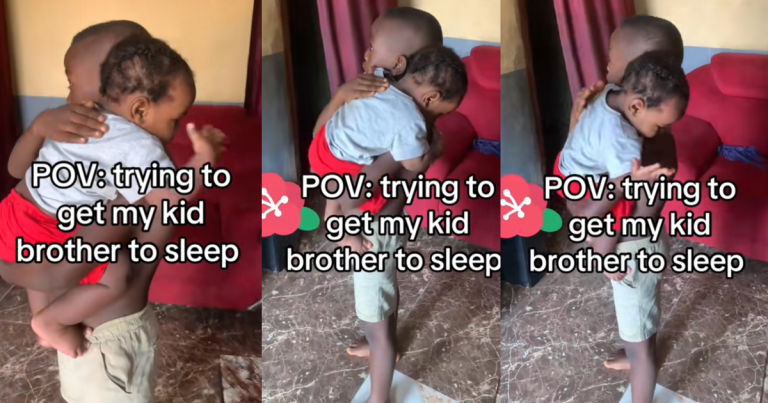 “Someone must fall asleep and is definitely not me” – Toddler reciprocates gentle touch, pats big brother to sleep (WATCH) "Someone must fall asleep and is definitely not me" – Toddler reciprocates gentle touch, pats big brother to sleep (WATCH)