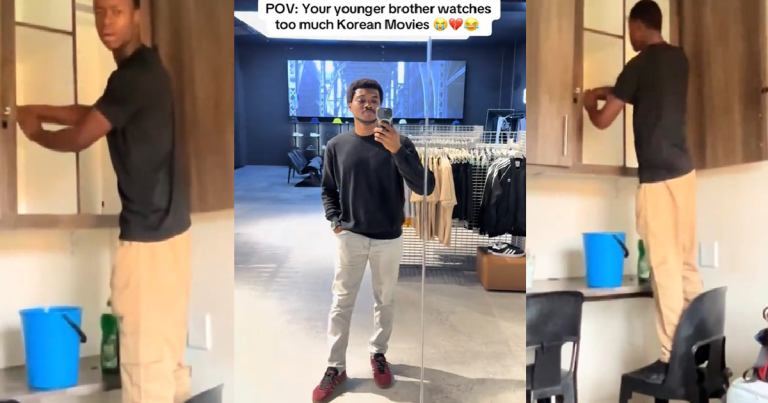 "To much Korean Movies" – Man shares hilarious act of his younger sibling (VIDEO)