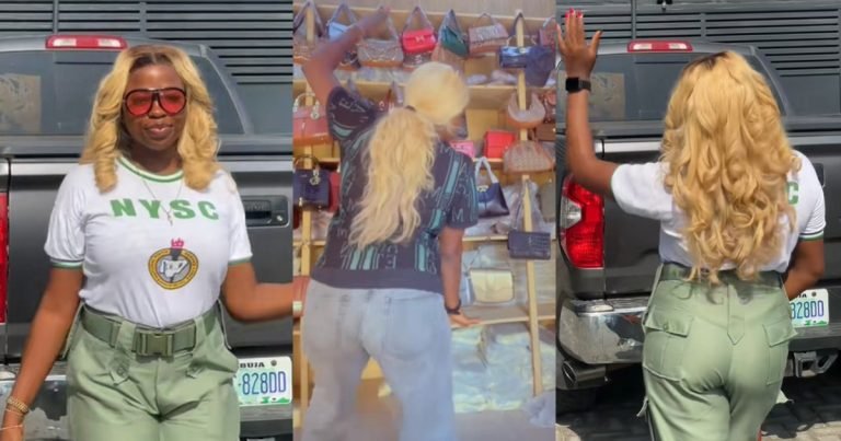 "Why spend huge amounts of money on hairs that are high maintenance" – Woman lamɘnted after her ₦780,000 bouncy wig transformed into wavy hair (WATCH)