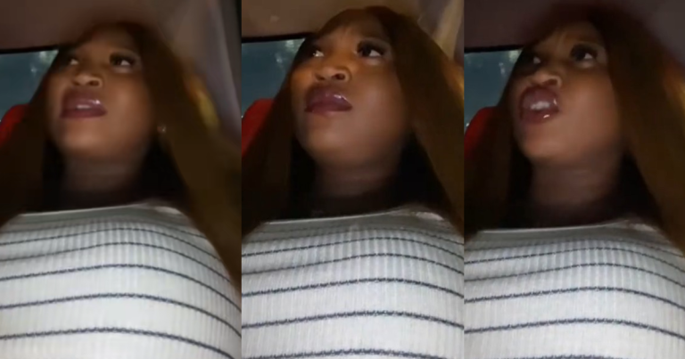 "You are distracting me" – Lady ragɘs after the driver asked her friend not to talk during the ride (Watch)