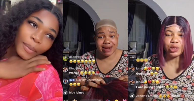 "You are lonely" – Lady prov0kes hair vendor on TikTok live, gets r0asted for being single due to her 'Loner' username (WATCH)