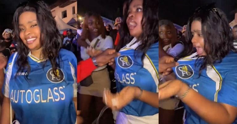 “You are meant to join the vibe & dance” – Lady sh0cked after a stranger pulled her by her clothes to dance at a party in Port Harcourt (WATCH) "You are meant to join the vibe & dance" – Lady sh0cked after a stranger pulled her by her clothes to dance at a party in Port Harcourt (WATCH)