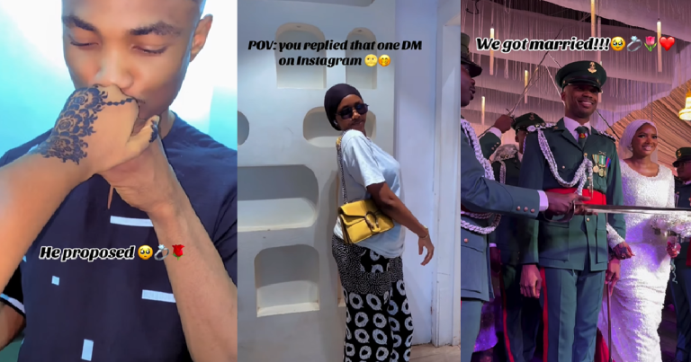 "You replied that one DM on Instagram" – Lady Sparks Envy Among Netizens With Her Love Story (WATCH)