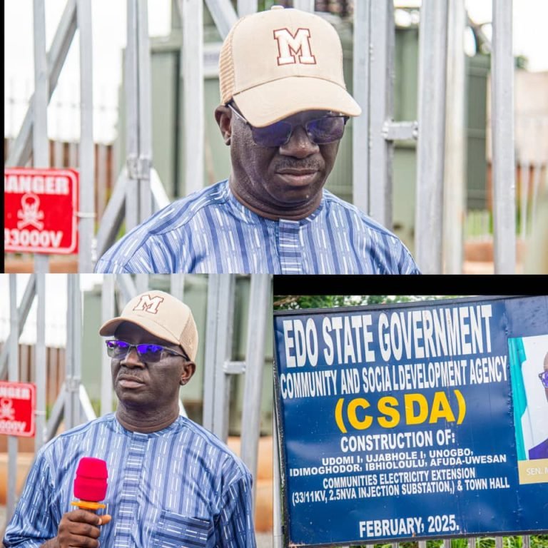 Gov Okpebholo donates 2.5MVA sub-station for communities in Edo Central