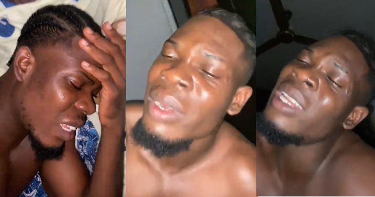 "I can't find a good position to place my head and sleep" – Man strúggles to sleep at 3 am after plaiting hair for the first time (WATCH)