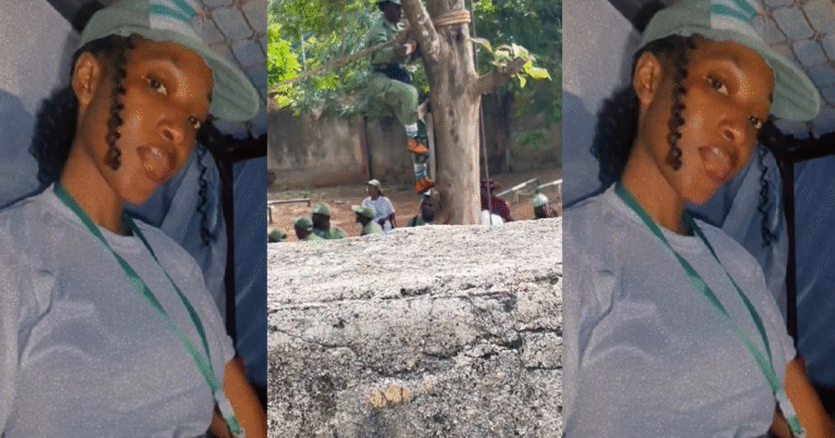 Lady shares her dad’s hilarious response to her WhatsApp status featuring her NYSC Man O’ War drills (VIDEO) Lady shares her dad's hilarious response to her WhatsApp status featuring her NYSC Man O' War drills (VIDEO)