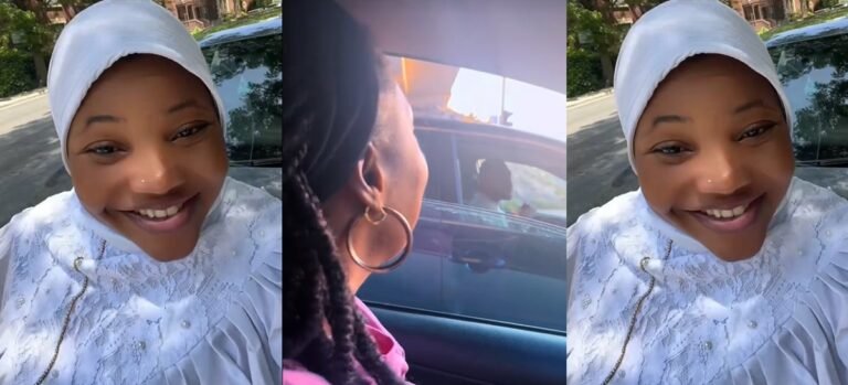 Lady shares the moment her friend playfully m0cked her husband upon spotting him in traffic (VIDEO)