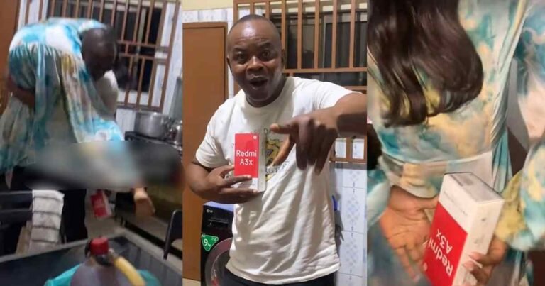 Lady surprised her uncle with a brand-new phone after he complained his phone couldn't connect to Wi-Fi (WATCH)
